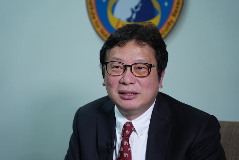 台灣國防安全研究院副研究員侍建宇認為,值得研究台灣會否因中共統戰團而喪失「抵抗的韌性」。(程皓楠攝)